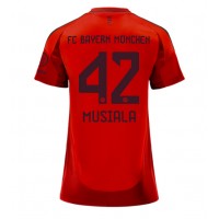 Bayern Munich Jamal Musiala #42 Heimtrikot Frauen 2024-25 Kurzarm